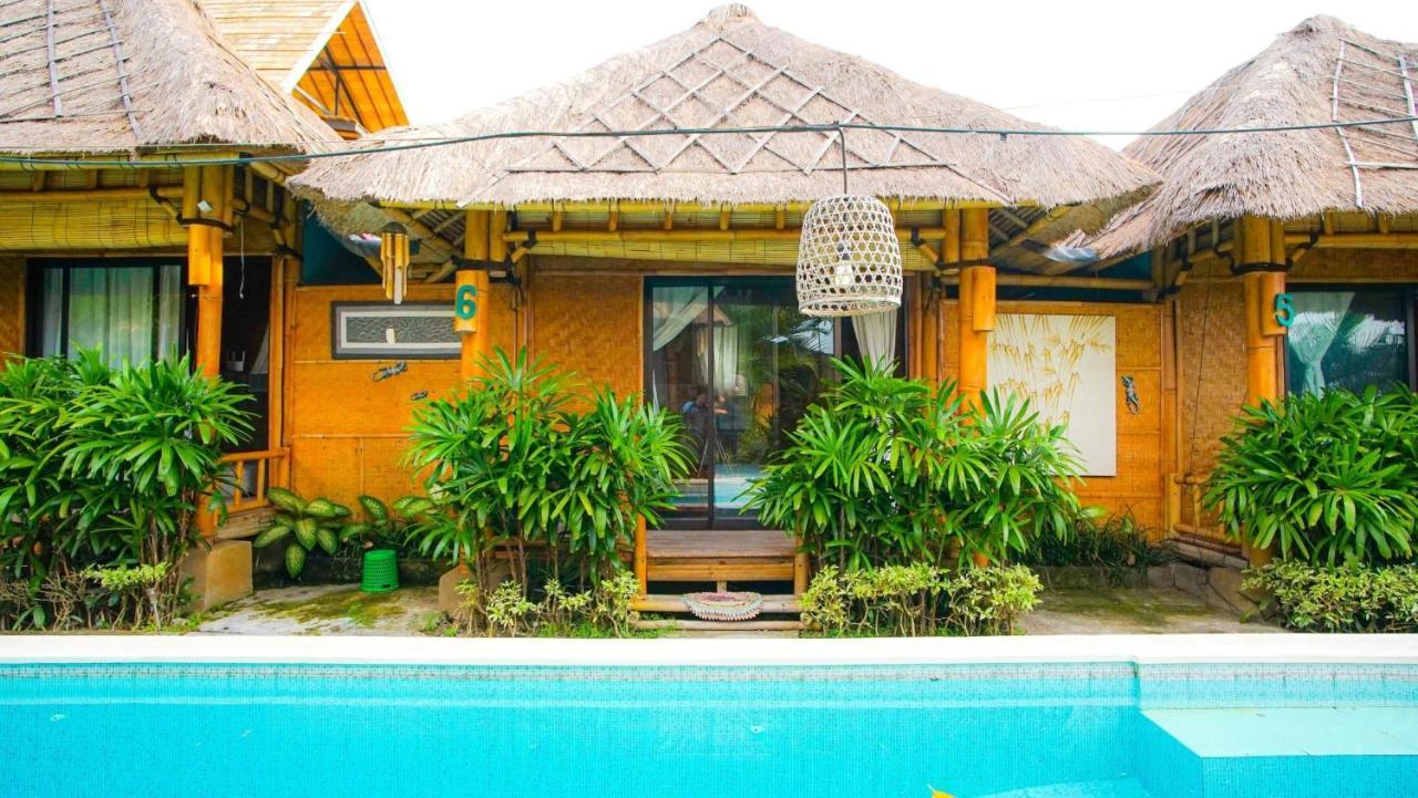 Moon Bamboo Apartman Canggu Kültér fotó