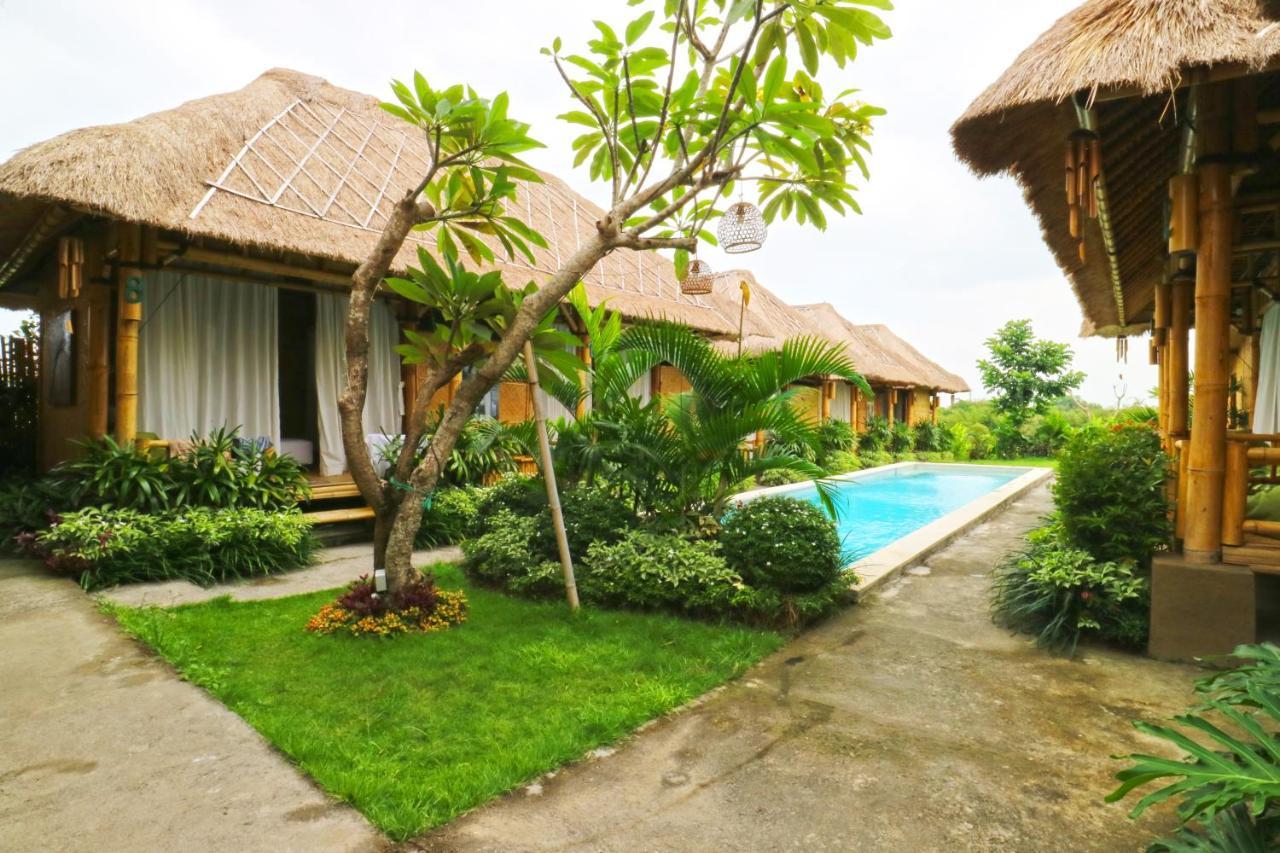 Moon Bamboo Apartman Canggu Kültér fotó