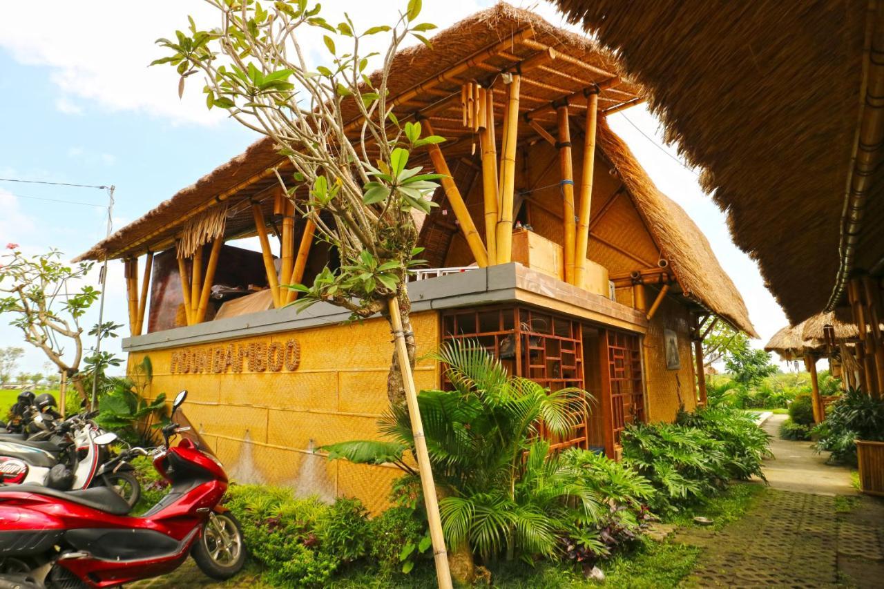 Moon Bamboo Apartman Canggu Kültér fotó